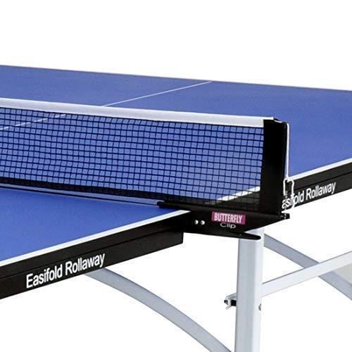 Butterfly Easifold 19 Rollaway Indoor Table Tennis Table, Blue - Table Tennis Hub