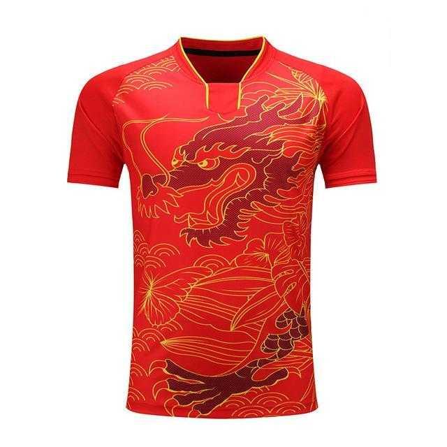 Chinese Table Tennis Shirt - Table Tennis Hub