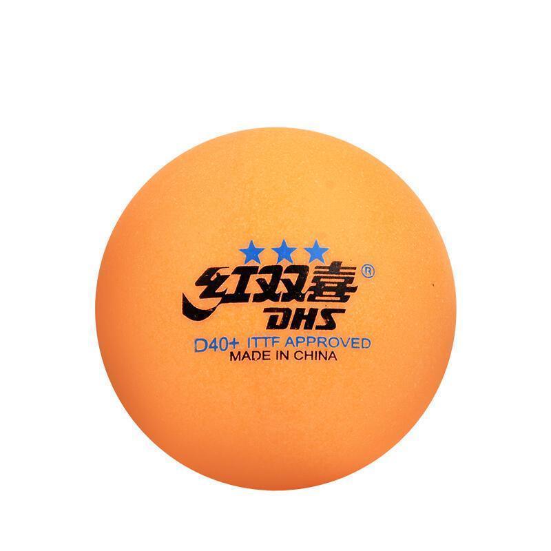 DHS 3-Star D40+ Orange Table Tennis Balls - Table Tennis Hub