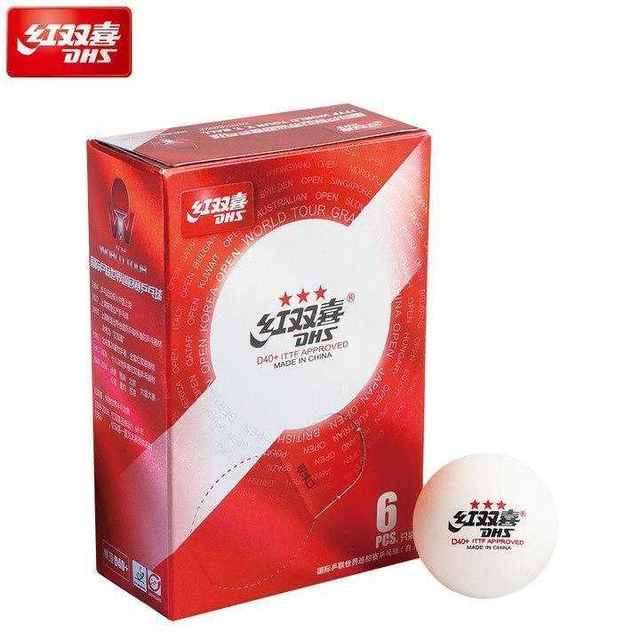 DHS latest ITTF WORLD TOUR 3-Star D40+ Special Version Table Tennis Balls - Table Tennis Hub DHS