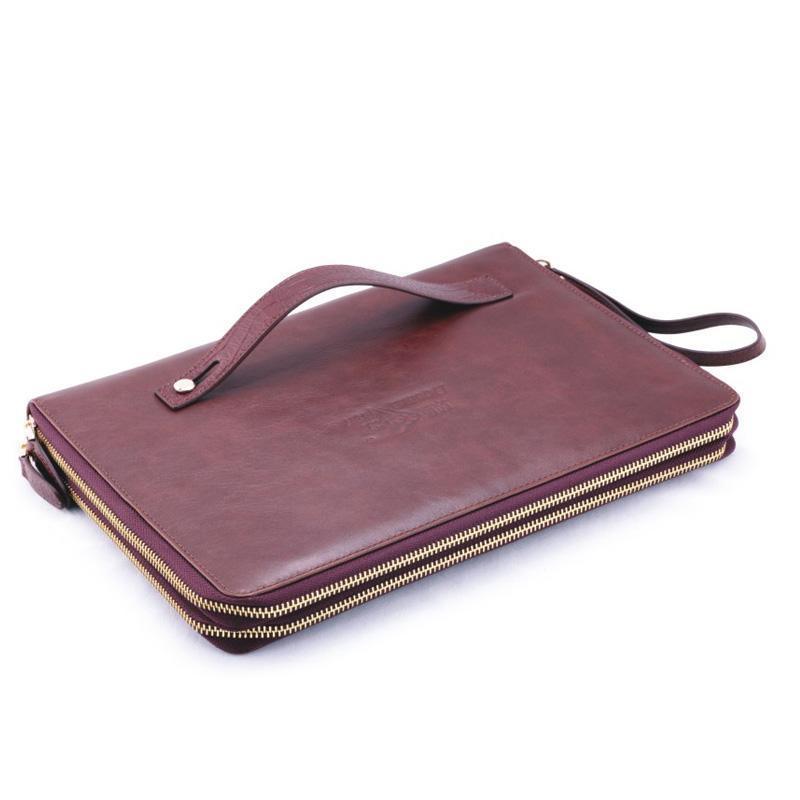 Double Fish Leather Table Tennis Bat Case - Table Tennis Hub