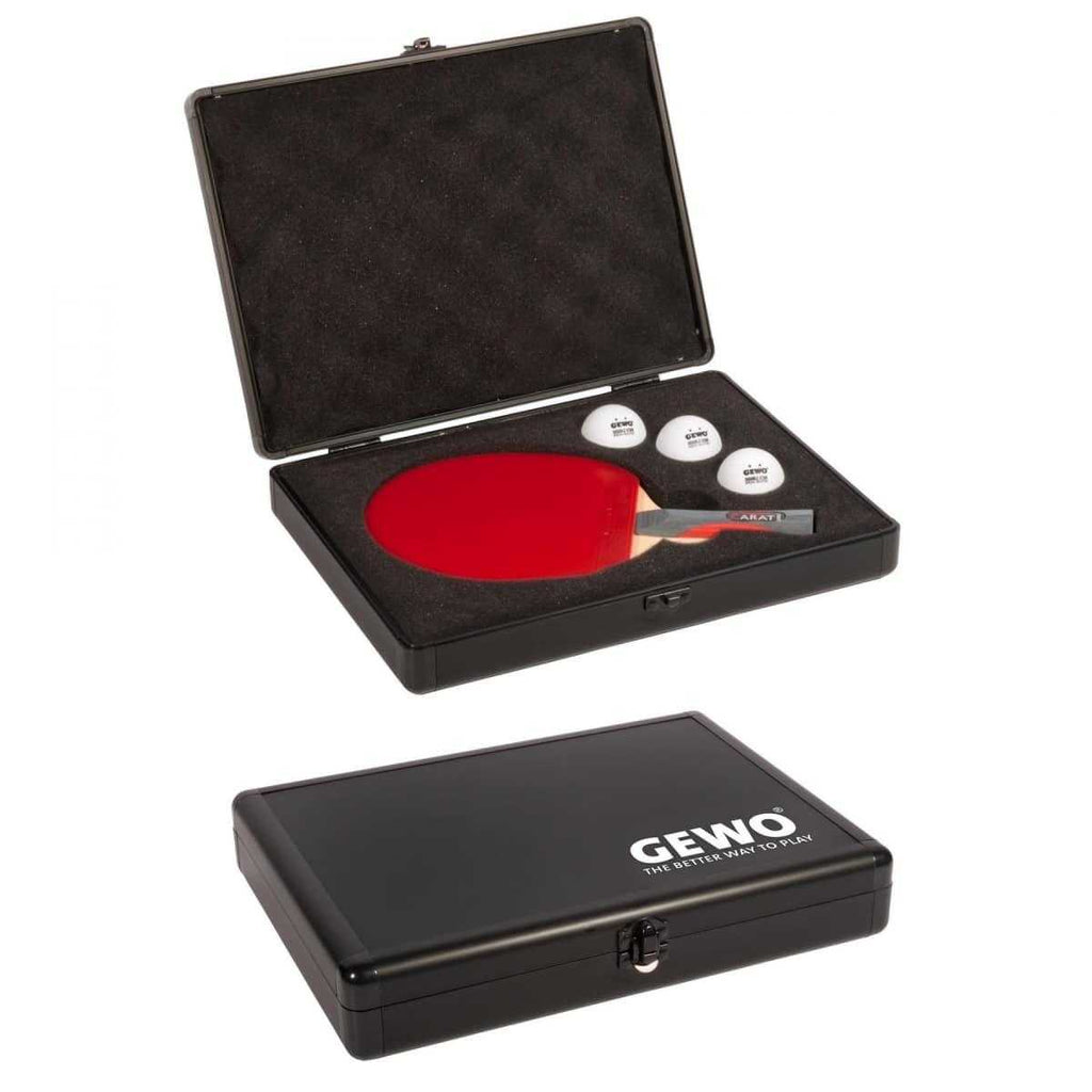 GEWO Aluminum Table Tennis Bat Case - Table Tennis Hub