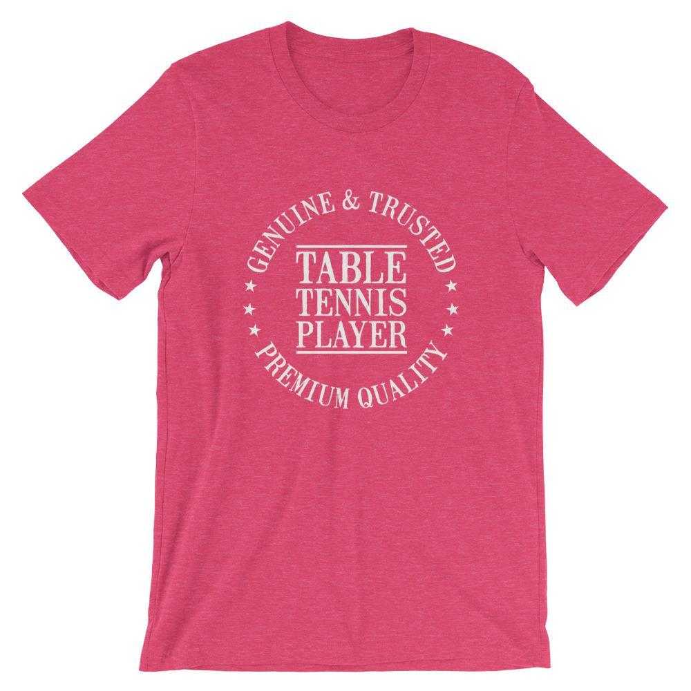 Genuine & Trusted Table Tennis Player T-Shirt - Table Tennis Hub