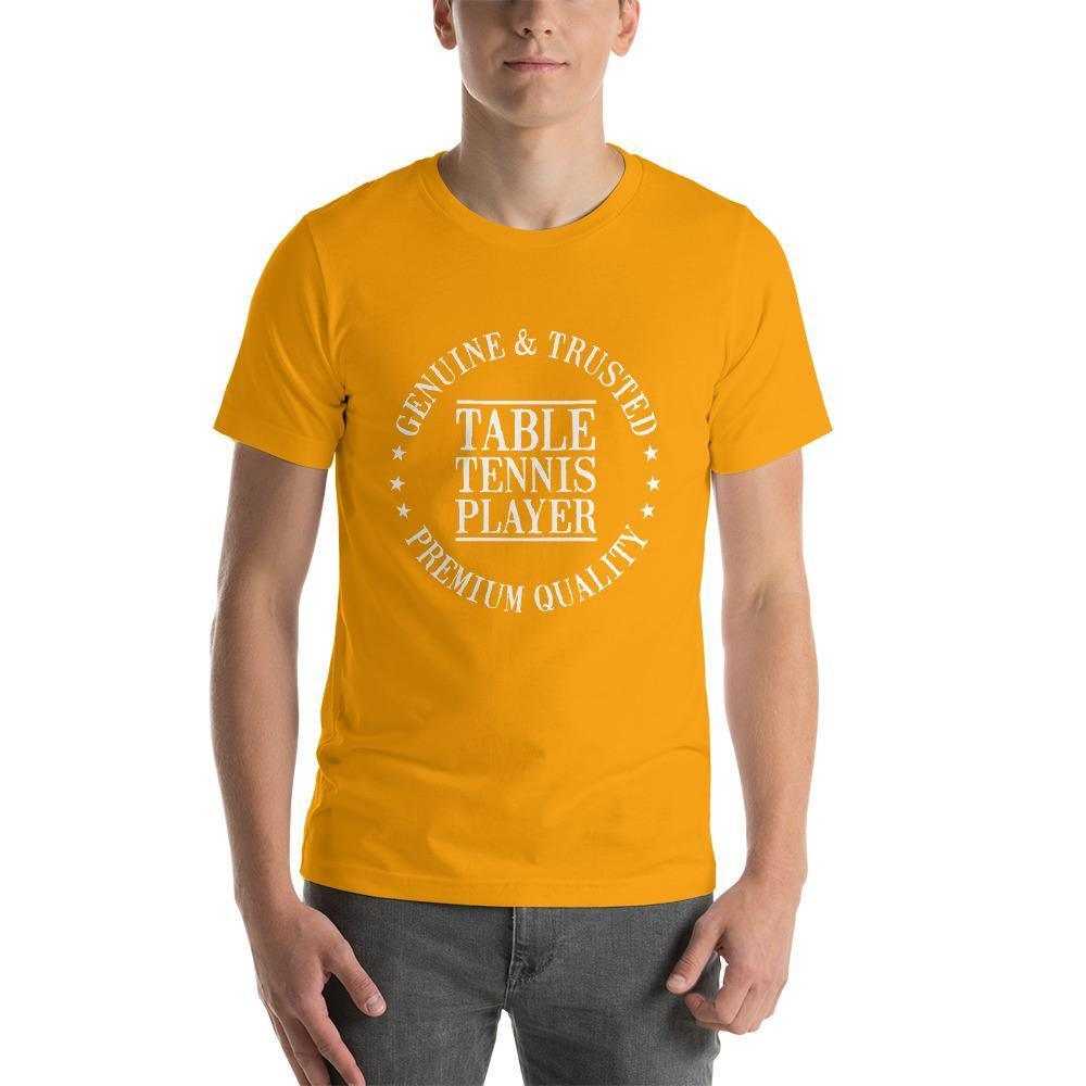 Genuine & Trusted Table Tennis Player T-Shirt - Table Tennis Hub