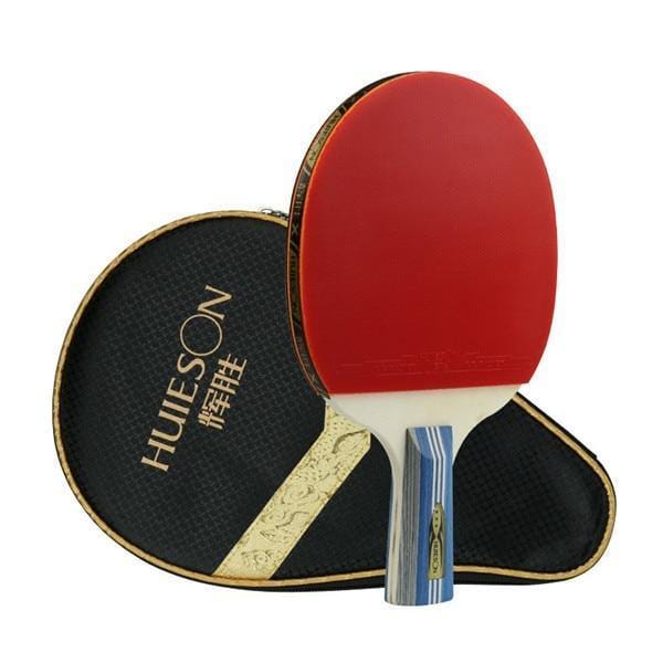 Huieson 3 Star Beginners Table Tennis Bat + Case - Table Tennis Hub