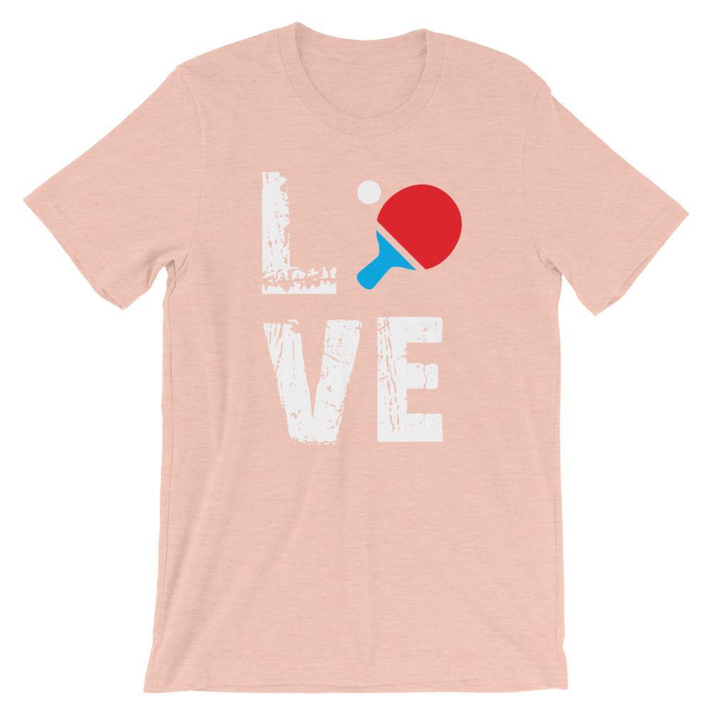 LOVE Table Tennis T-Shirt - Table Tennis Hub