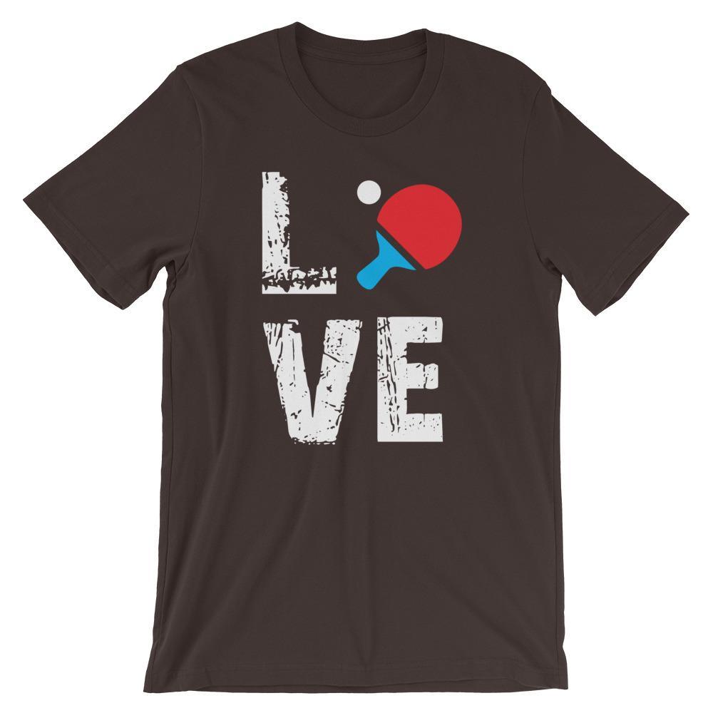 LOVE Table Tennis T-Shirt - Table Tennis Hub