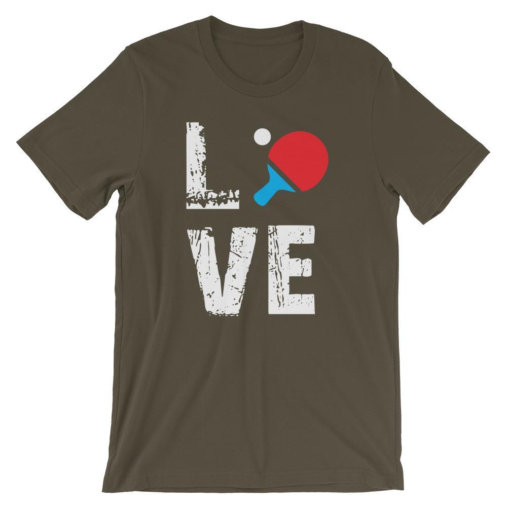 LOVE Table Tennis T-Shirt - Table Tennis Hub