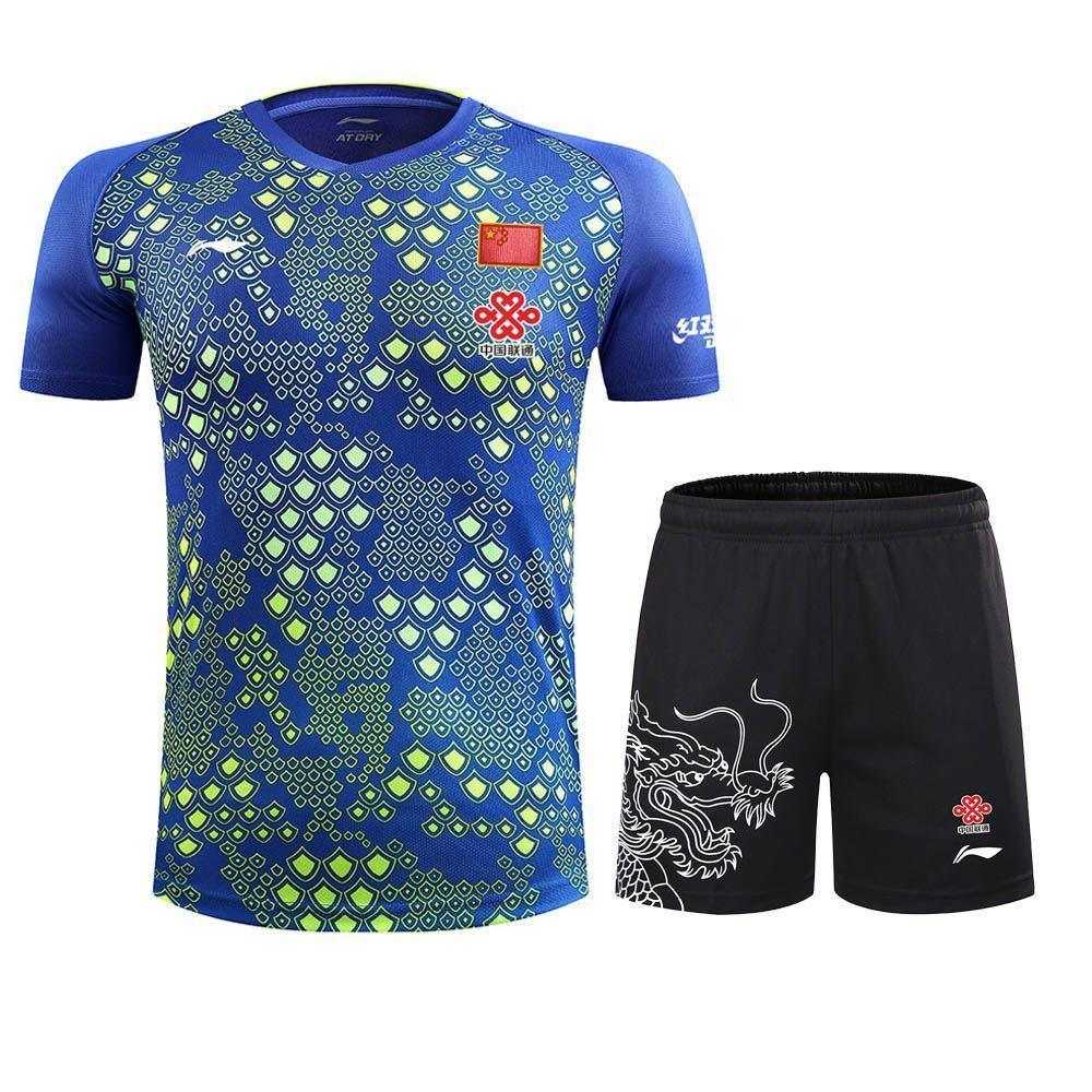 Li Ning 2018 Ma Long Chinese National Team Mens Kit - Table Tennis Hub Li Ning