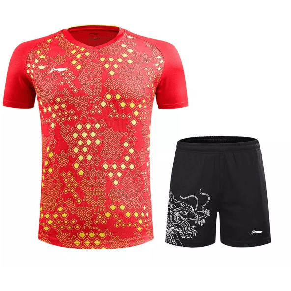 Li Ning 2018 Ma Long Chinese National Team Mens Kit - Table Tennis Hub Li Ning