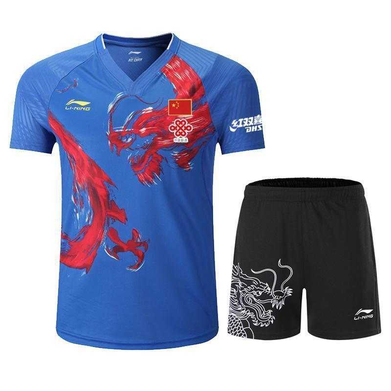 Li Ning 2019/20 Chinese Super League National Team Mens Shirt/Kit - Table Tennis Hub Li Ning