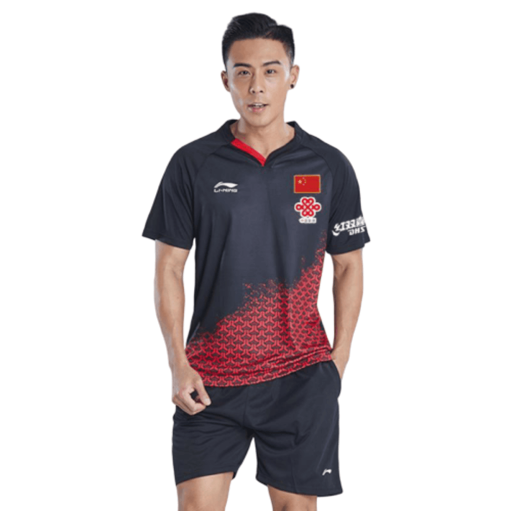 Li Ning 2019/20 World Table Tennis Championships Chinese National Team Mens Shirt/Kit - Table Tennis Hub Li Ning