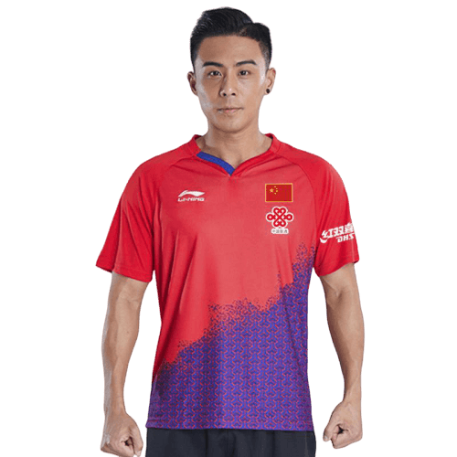 Li Ning 2019/20 World Table Tennis Championships Chinese National Team Mens Shirt/Kit - Table Tennis Hub Li Ning
