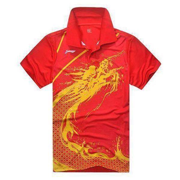 Li Ning Zhang Jike 2012 Olympic Table Tennis Shirt - Table Tennis Hub