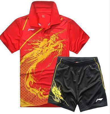 Li Ning Zhang Jike 2012 Olympic Table Tennis Shirt - Table Tennis Hub