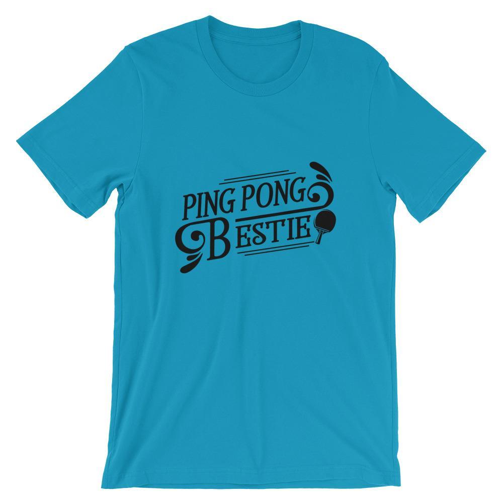 Ping Pong Bestie T-Shirt - Table Tennis Hub