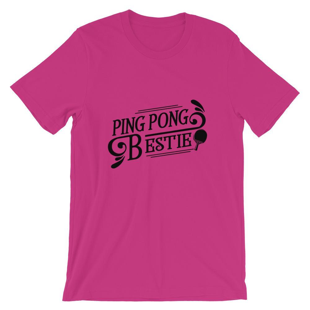 Ping Pong Bestie T-Shirt - Table Tennis Hub