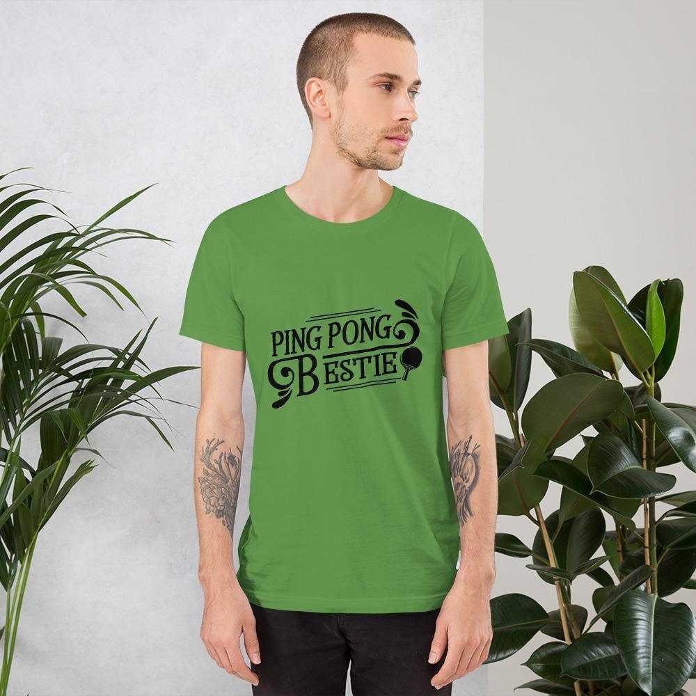 Ping Pong Bestie T-Shirt - Table Tennis Hub