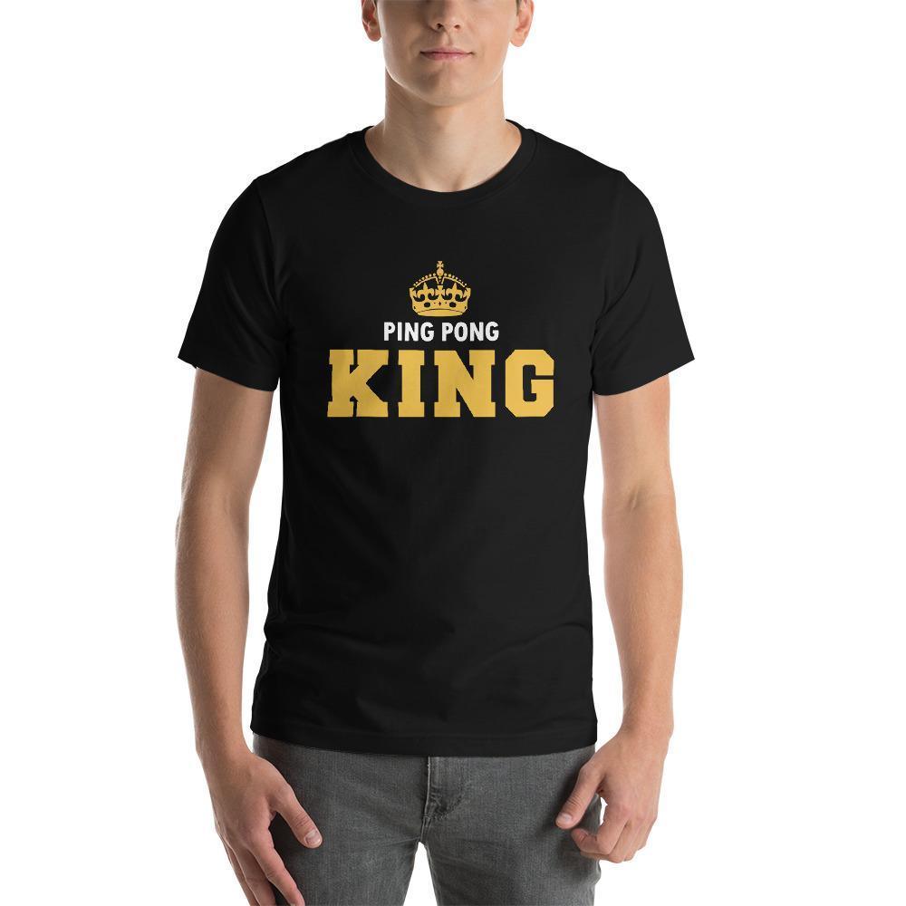 Ping Pong King Table Tennis T-Shirt - Table Tennis Hub