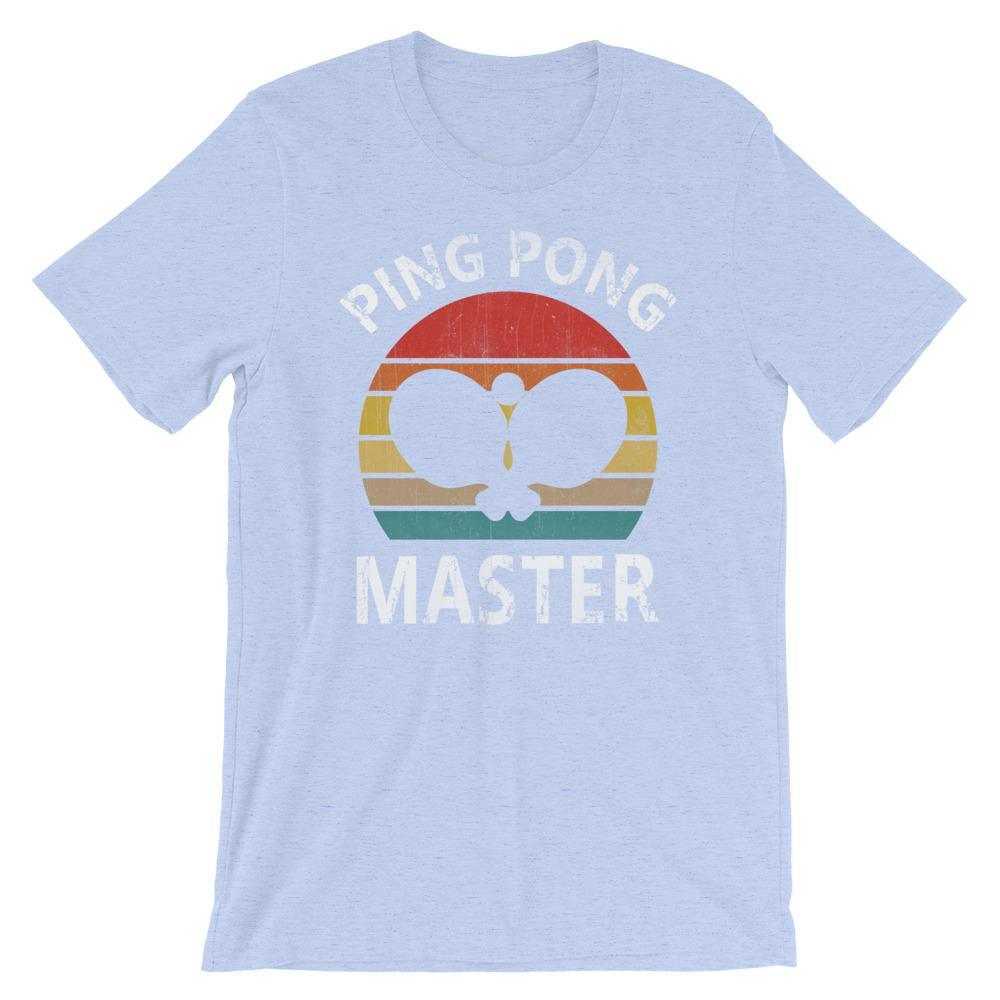 Ping Pong Master Table Tennis Funny T-Shirt - Table Tennis Hub