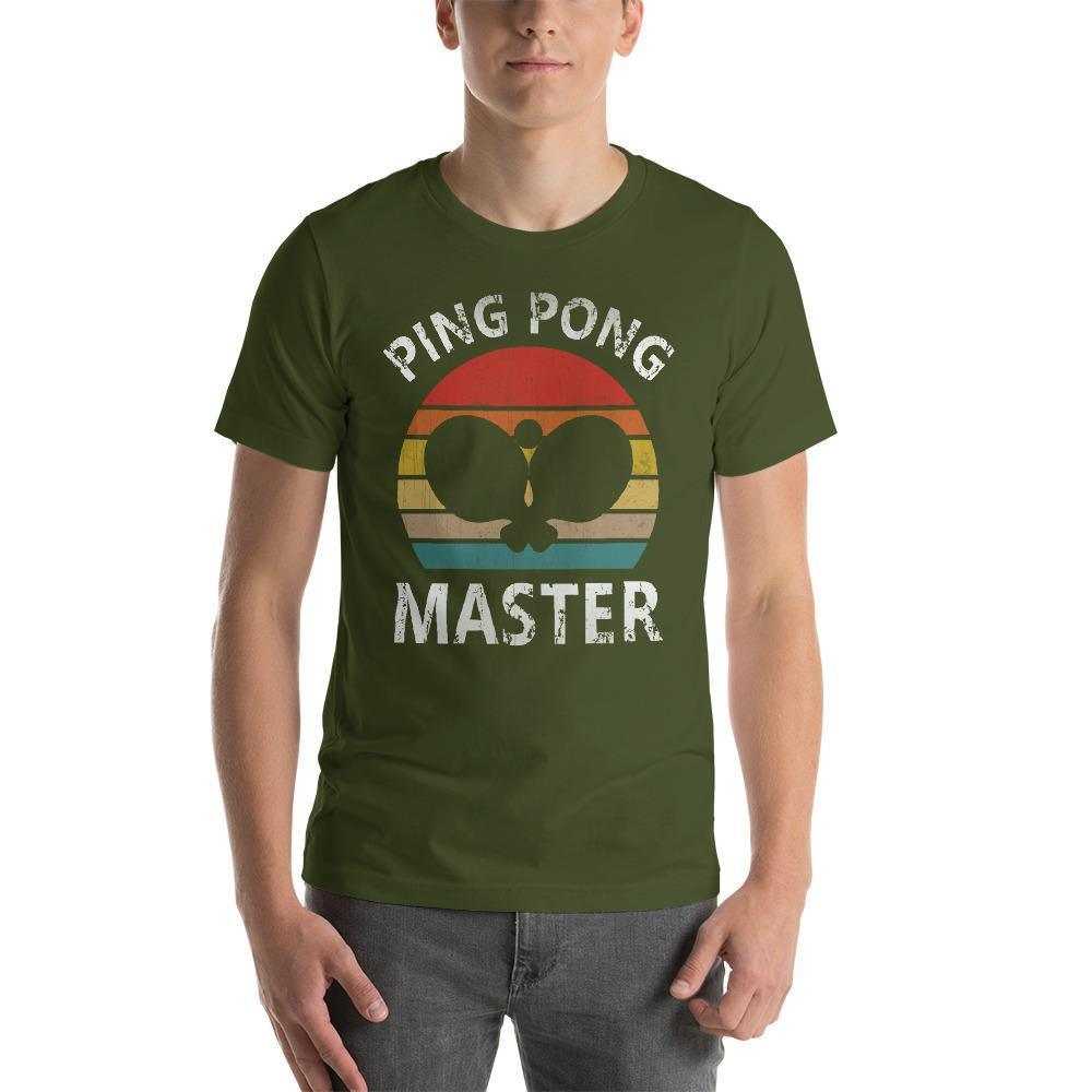 Ping Pong Master Table Tennis Funny T-Shirt - Table Tennis Hub