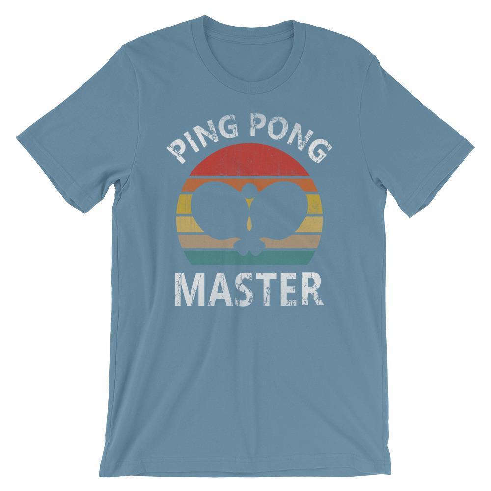 Ping Pong Master Table Tennis Funny T-Shirt - Table Tennis Hub