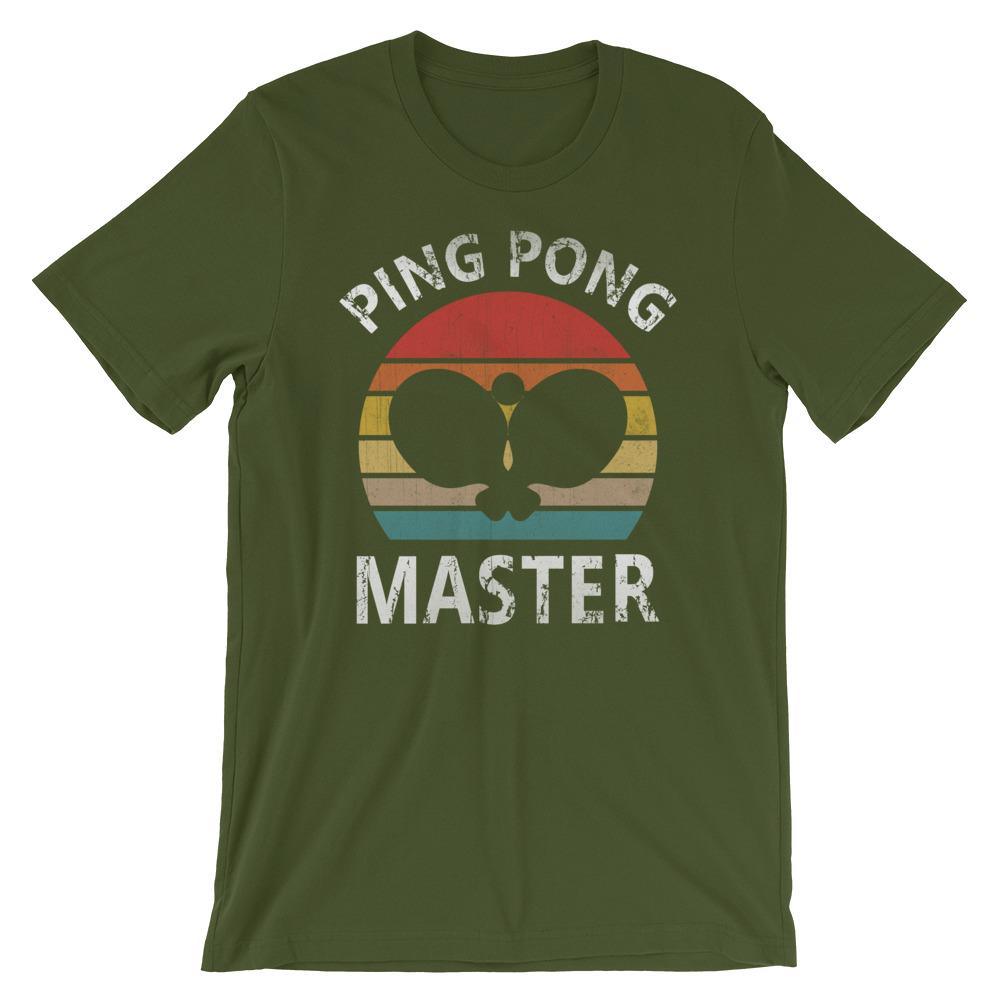 Ping Pong Master Table Tennis Funny T-Shirt - Table Tennis Hub