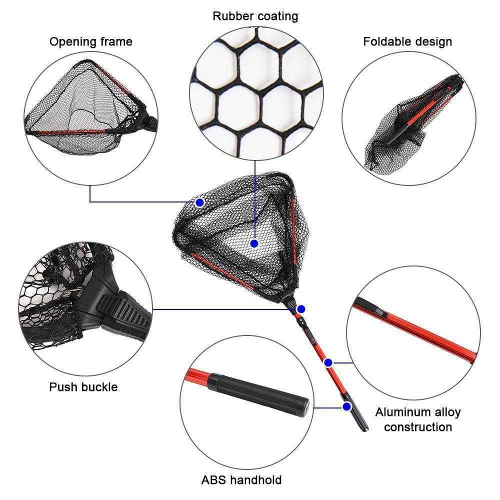 Retractable Table Tennis Ball Scoop/Net Aluminium 80cm - Table Tennis Hub