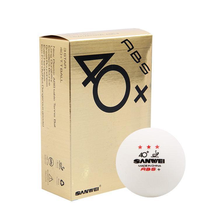 Sanwei Gold 3-Star 40+ Table Tennis Balls - Table Tennis Hub