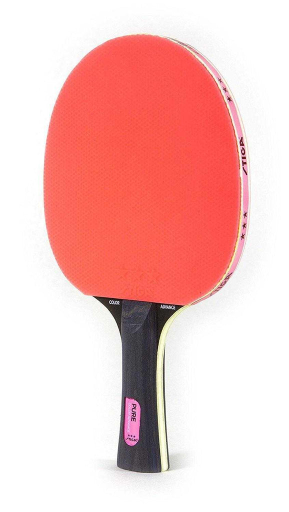 Stiga Pure Table Tennis Ping Pong Colourful Bat - Table Tennis Hub