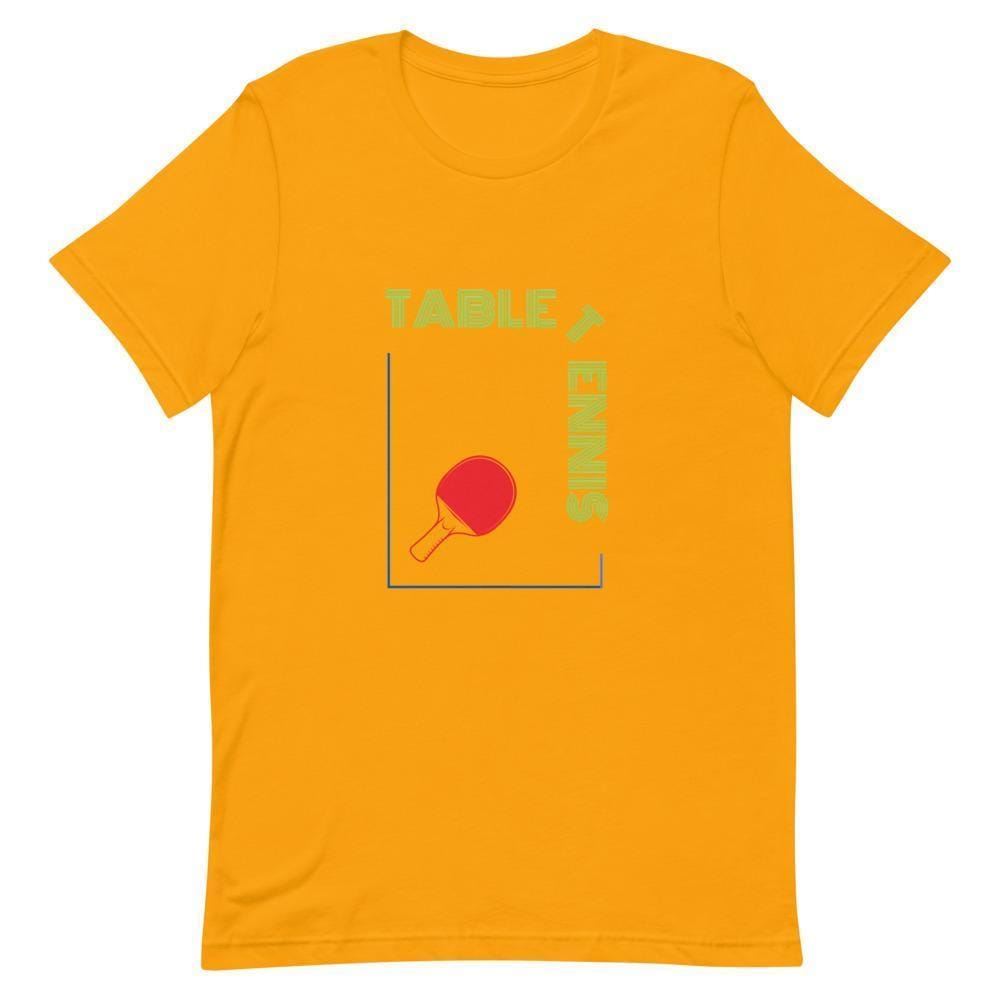 Table Tennis Grid T-Shirt - Table Tennis Hub