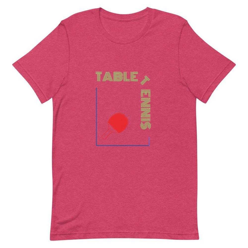 Table Tennis Grid T-Shirt - Table Tennis Hub