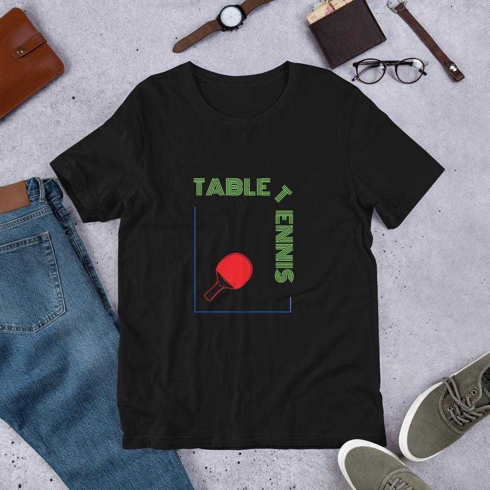 Table Tennis Grid T-Shirt - Table Tennis Hub