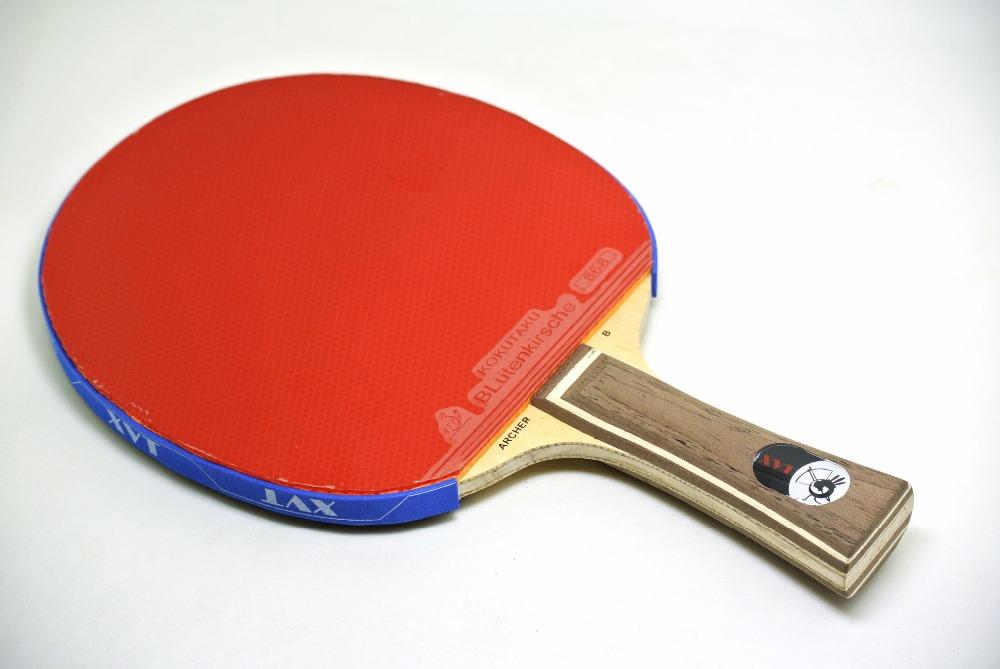 XVT ARCHER-B Carbon with KOKUTAKU 868 Rubbers - Table Tennis Hub