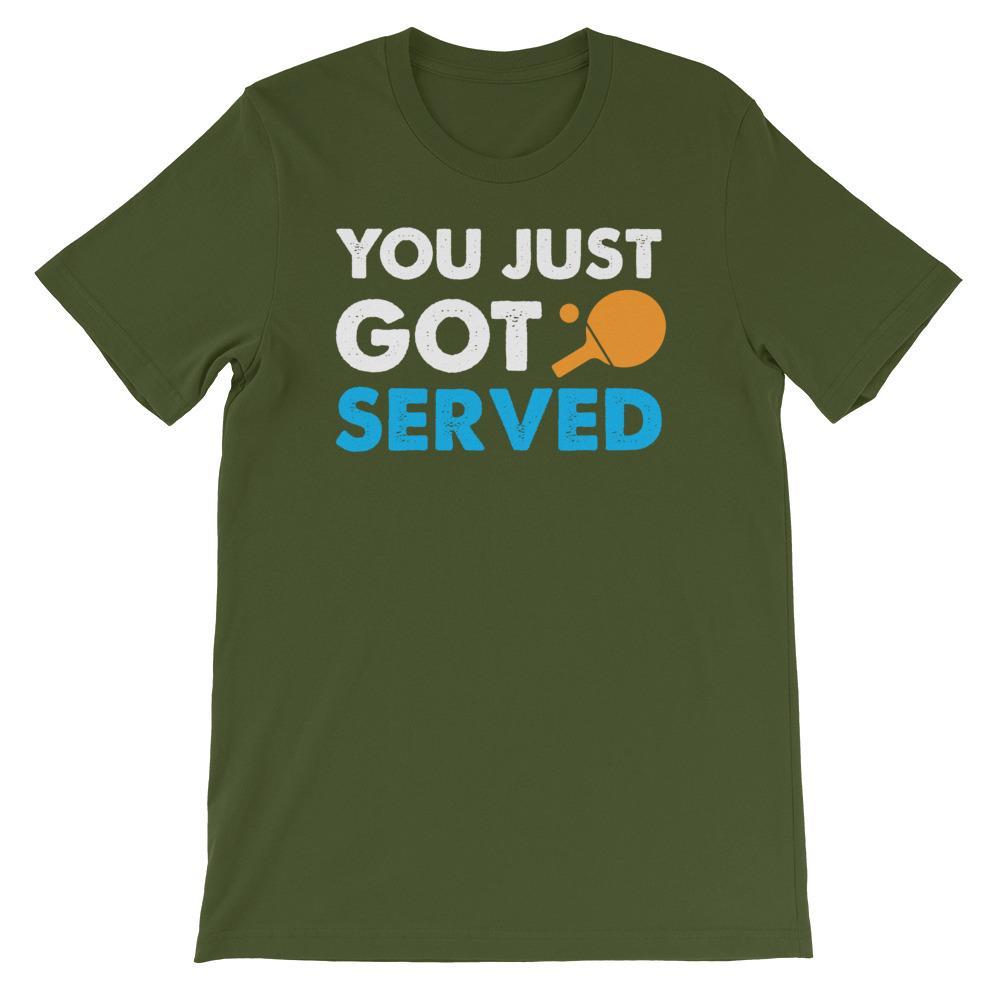 You Just Got Served Table Tennis T-Shirt - Table Tennis Hub